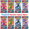 4 Pack Pokemon Cards 151 Team up Sun & Moon Thunder English Trading Card Game Evolutions Booster Collectible Kids Toys Gifts