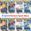 4 Pack Pokemon Cards 151 Team up Sun & Moon Thunder English Trading Card Game Evolutions Booster Collectible Kids Toys Gifts