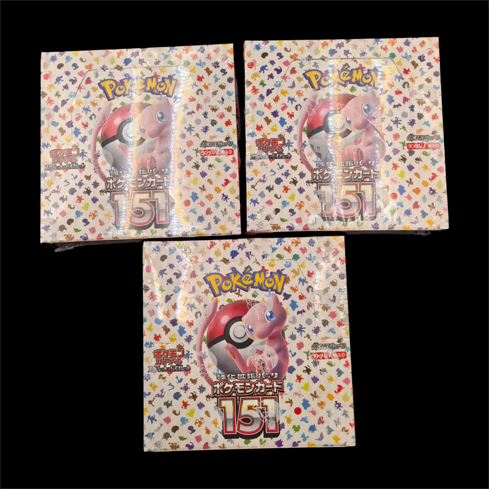 1/Box Japanese 20 Packs 151 SV2a Card Game Scarlet & Violet Enhanced Expansion Pack Card 151 Booster Battle Transaction Card Toy