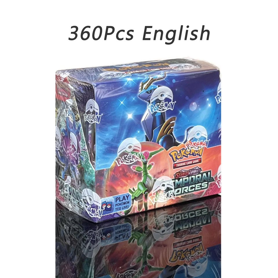 English Pokemon TCG: Scarlet Violet Brilliant Stars Evolutions Booster Box Pokemon Card 36 Packs 324/360 Pieces Collection Card
