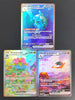 POKEMON English Collection Card S6A SV11W SV11B Umbreon Victini Zekrom Gengar RARE Single Card Classic Game Anime Cards Gift Toy