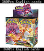 360 Pcs/Set Spanish English French Pokemon Card Brilliant Stars 151 Prismatic Evolutions PALDEAN FATES  Booster Battle Card