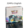324/360Pcs English Pokemon TCG:Scarlet Violet Obsidian Flames Shining Fates Booster Box Pokemon Card 36 Pack Box Collection Card