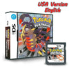 Pokemon Game Card Pocket Monster Single Card Box Game Game Cartridge Card Video Game for DS NDS 3DS 3DS NDSLHandheld Player