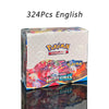 324/360Pcs English Version Pokemon TCG: Scarlet&Violet 151 Prismatic Evolutions Booster Box Pokemon Trade Card 36 Pack Box Gifts