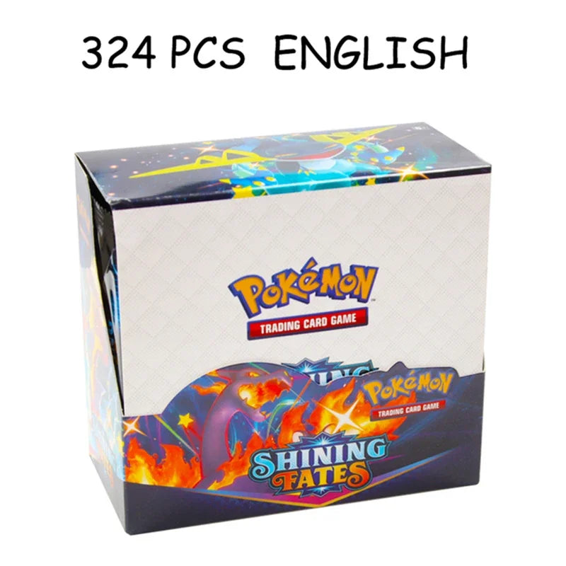 Pokemon Card TCG: 324Pcs Evolutions Scarlet Violet Brilliant Stars Booster Box Pokemon Cards 36 Pack Box Collectible Cards Toys
