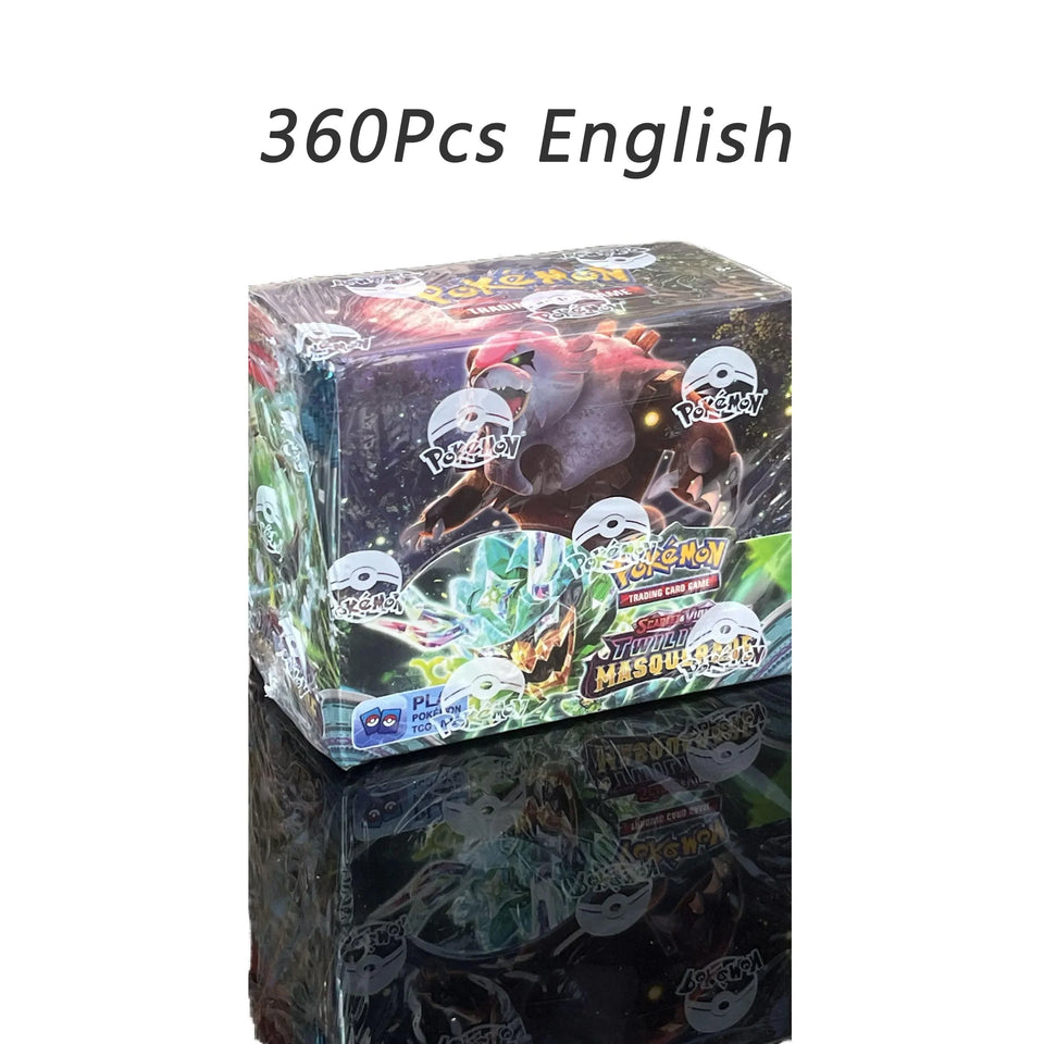 English Version Pokémon Card TCG: Evolutions Team up Scarlet & Violet Obsidian Flames Booster Box Pokemon Cards 36 Pack Box Gift
