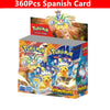 360 Pcs/Set Spanish English French Pokemon Card Brilliant Stars 151 Prismatic Evolutions PALDEAN FATES  Booster Battle Card