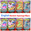 4 Pack Pokemon Cards 151 Team up Sun & Moon Thunder English Trading Card Game Evolutions Booster Collectible Kids Toys Gifts