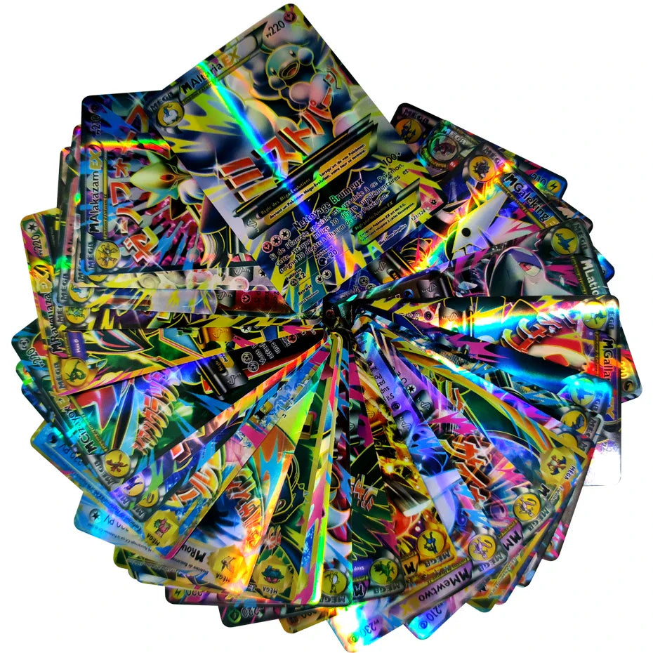 French Version Pokemon Cards VMAX V EX GX MEGA Carte Collection Battle Trainer Children's Christmas Toys Gift