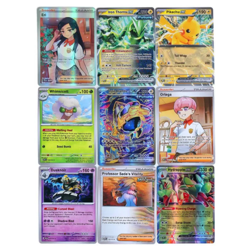 10 Pcs Pokemon Card Prismatic 151 Evolutions English Booster Battle Pokemon Card Game Carte Trading Collection Cards Toys Gifts