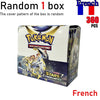 (French Version)360Pcs Pokémon Scarlet & Violet 151 Prismatic Evolutions Booster Packs Battle Trading Game Cards Children Gift