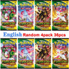 4 Pack Pokemon Cards 151 Team up Sun & Moon Thunder English Trading Card Game Evolutions Booster Collectible Kids Toys Gifts