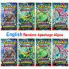 4 Pack Pokemon Cards 151 Team up Sun & Moon Thunder English Trading Card Game Evolutions Booster Collectible Kids Toys Gifts