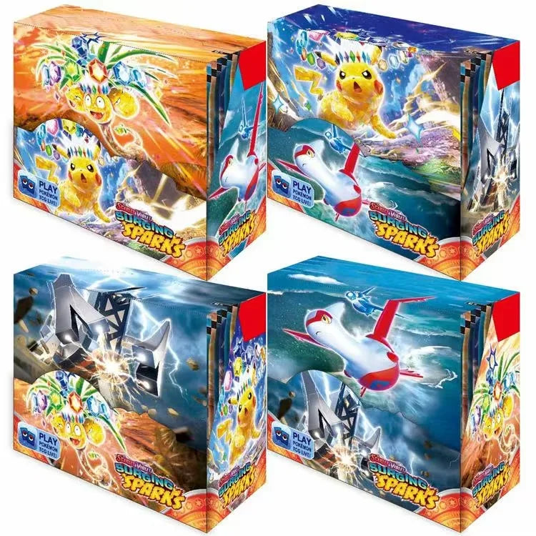 324/360Pcs English Version Pokemon TCG: Scarlet&Violet 151 Prismatic Evolutions Booster Box Pokemon Trade Card 36 Pack Box Gifts