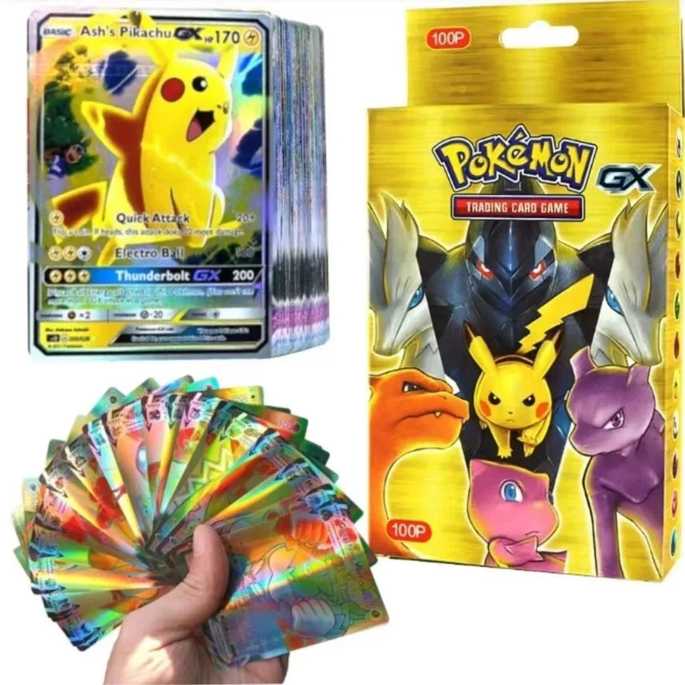 Pokemon Collection Cards Edition Flash Cards Charizard Pikachu Game PTCG Self Made Cards Gift Toys Hobby Game Collection Cards