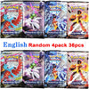 4 Pack Pokemon Cards 151 Team up Sun & Moon Thunder English Trading Card Game Evolutions Booster Collectible Kids Toys Gifts