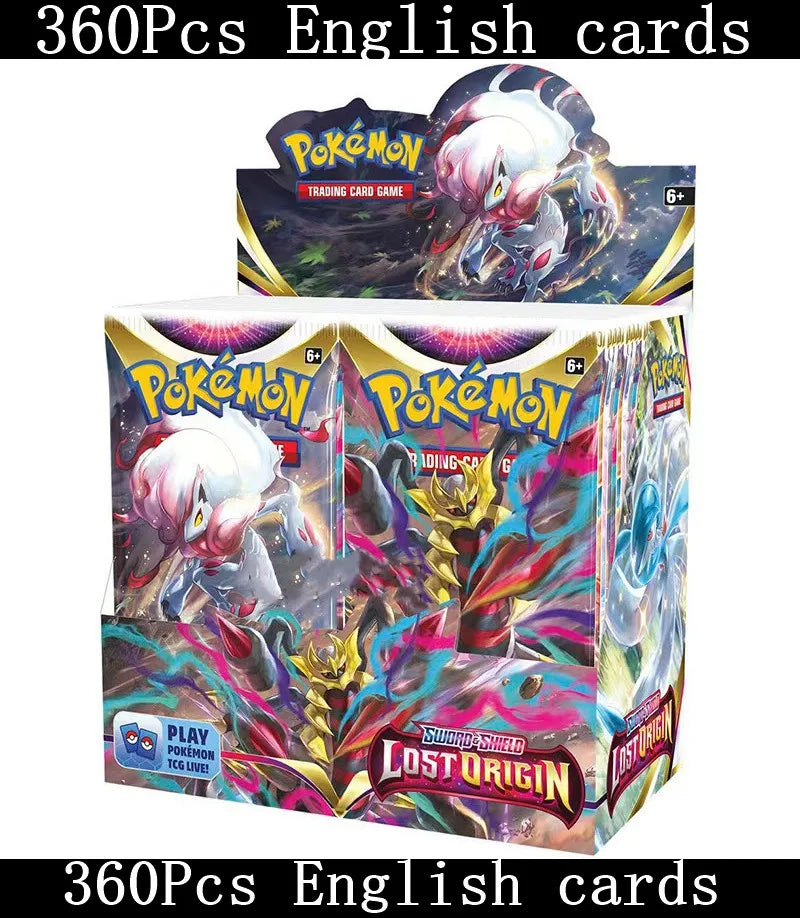 360 Pcs/Set Spanish English French Pokemon Card Brilliant Stars 151 Prismatic Evolutions PALDEAN FATES  Booster Battle Card