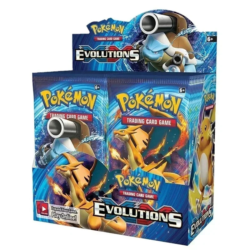 324/360Pcs English Pokemon TCG:Scarlet Violet Obsidian Flames Shining Fates Booster Box Pokemon Card 36 Pack Box Collection Card