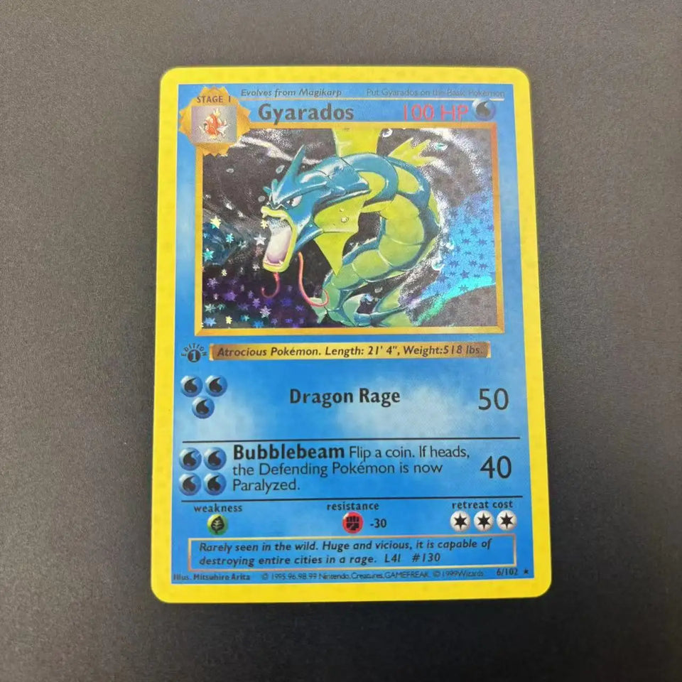 DIY PTCG Collection Cards 1999 1ST EDITION CHARIZARD VENUSAUR Self Made Single Card Classic Game Anime Cards Gift Toy