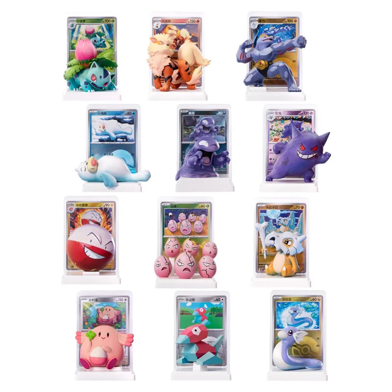 100% Original Pokemon Dream Painting Collection 151 Figure Set Blind Box PTCG 151 lu Game Cards Collected Christmas Toy Gifts