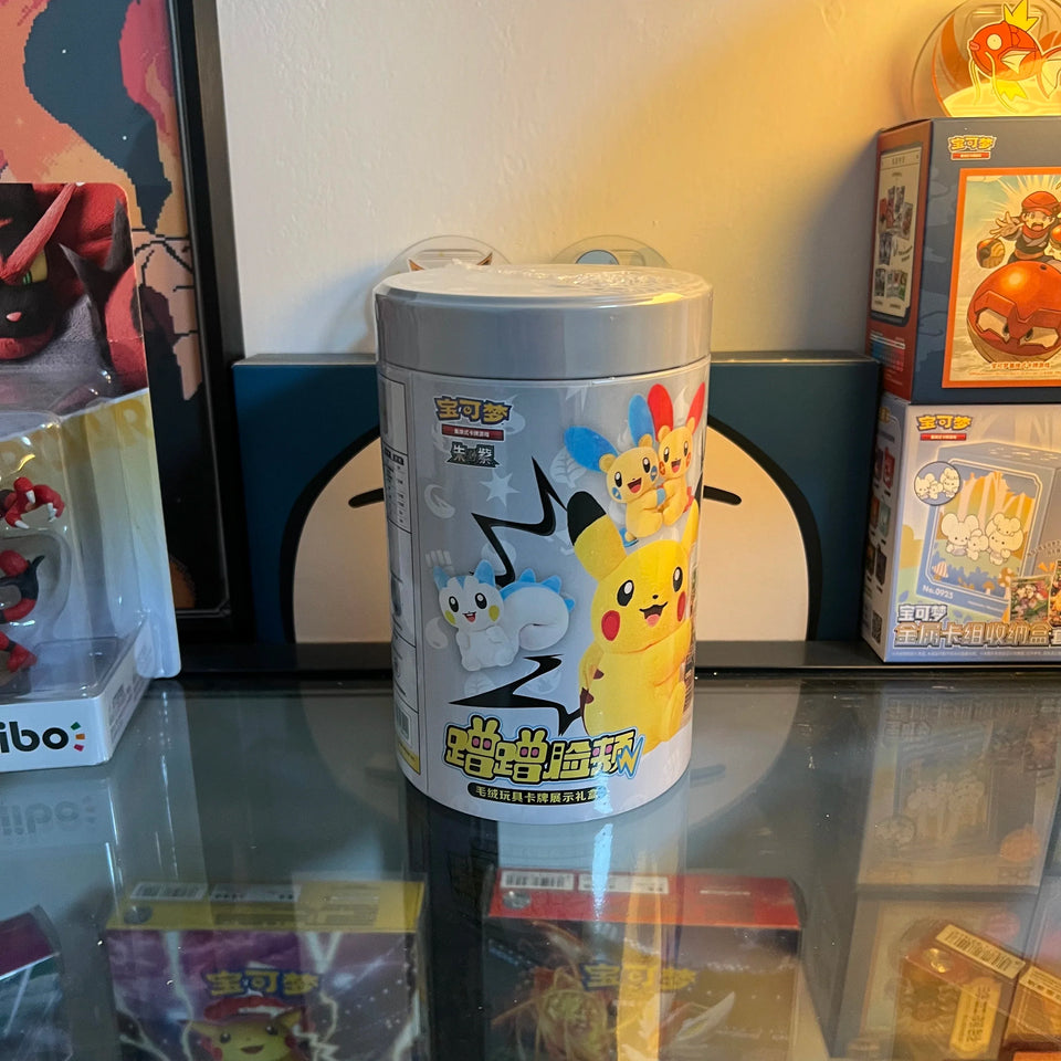 100%Original Pokemon PTCG Scarlet&Violet Rub Cheeks Together Blind Box Pikachu Simplified Chinese Collectible Cards Toy Gifts