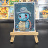 Van Gogh Museum Pokemon Cards PTCG Anime Pikachu Mew Charizard Eevee RARE Self Made Single Cards Classic Game Anime Cards Gift