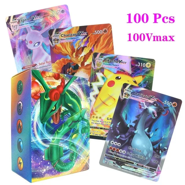 Pokemon Collection Cards Edition Flash Cards Charizard Pikachu Game PTCG Self Made Cards Gift Toys Hobby Game Collection Cards