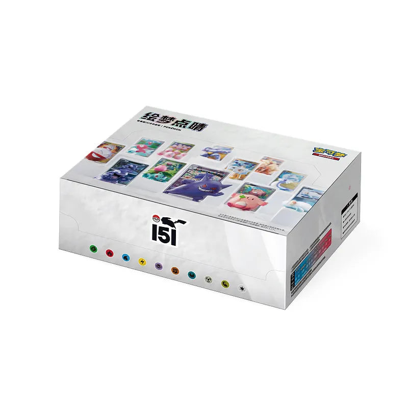 100% Original Pokemon Dream Painting Collection 151 Gengar Figure Set Blind Box PTCG 151 lu Game Cards Collected Toy Gifts