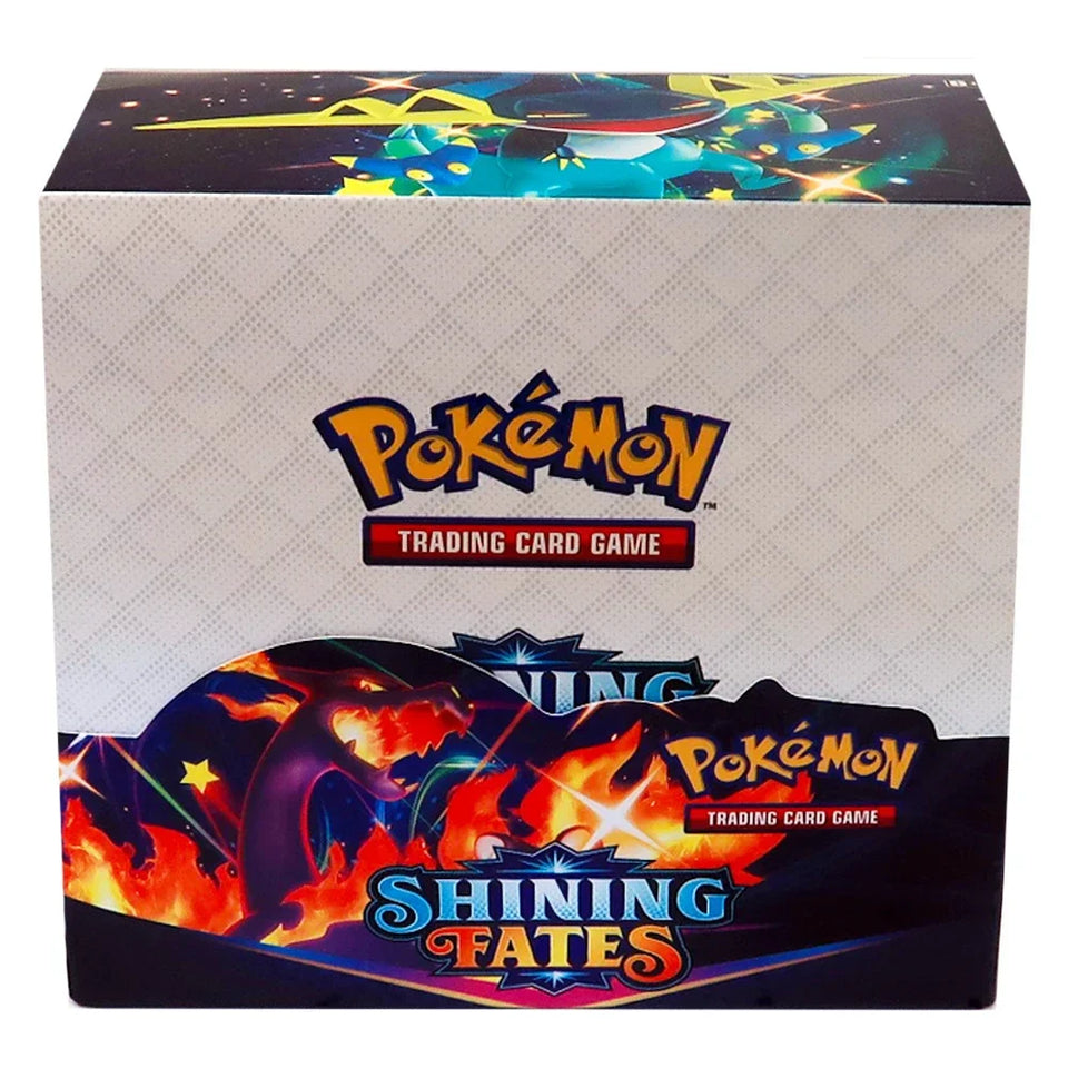 324Pcs/box Pokemon TCG: Shining Fates Booster Box Collectible Trading Pokemon Card Game Child Gift Board game Surging Prismatic