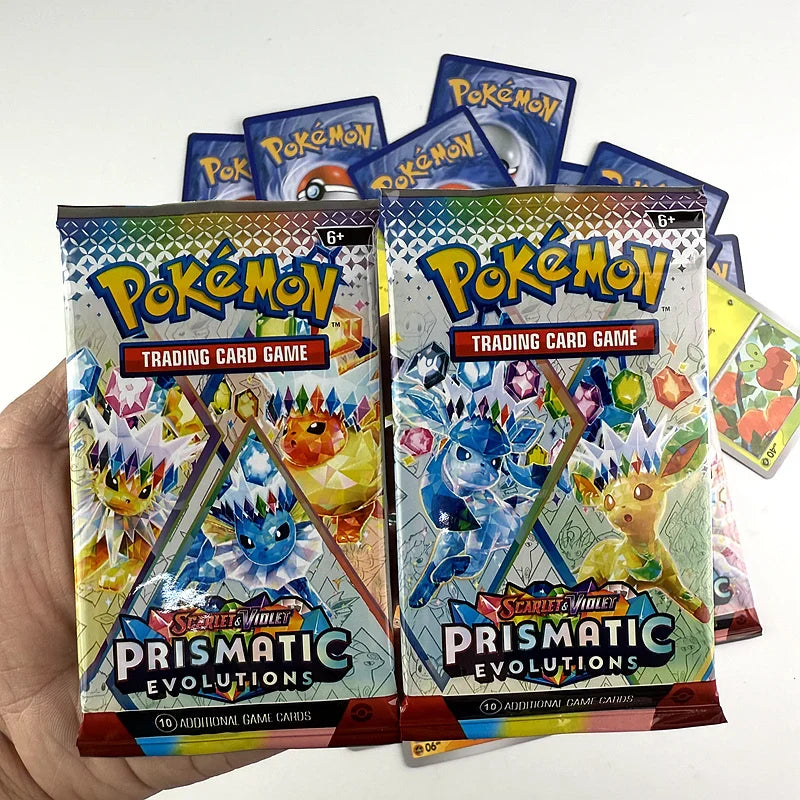 10/20 Pcs Pokemon Card Prismatic 151 Evolutions English Booster Battle Pokemon Card Game Carte Trading Collection Cards