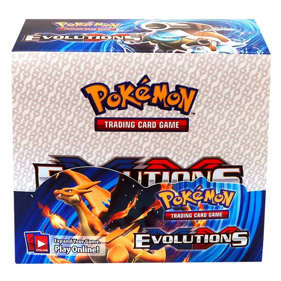 324Pcs Pokemon Cards TCG: Sun & Moon XY Evolutions Booster Box  Collectible Trading Pokemon Cards Game Board Game
