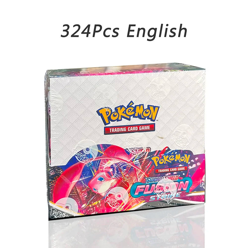 324/360Pcs English Version Pokemon TCG: Scarlet&Violet 151 Prismatic Evolutions Booster Box Pokemon Trade Card 36 Pack Box Gifts