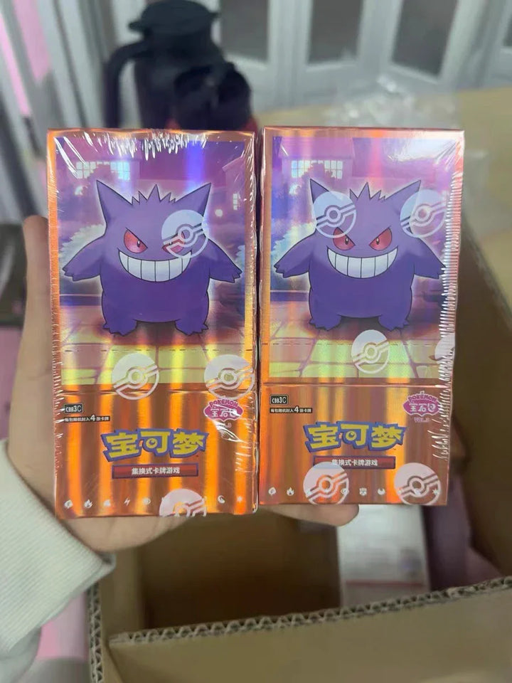 100% Original Gem Pack Vol.3 Card PTCG Gengar Album Scarlet and Violet Trading PTCG Bag Box Card Chinese Card Toys Birthday Gift