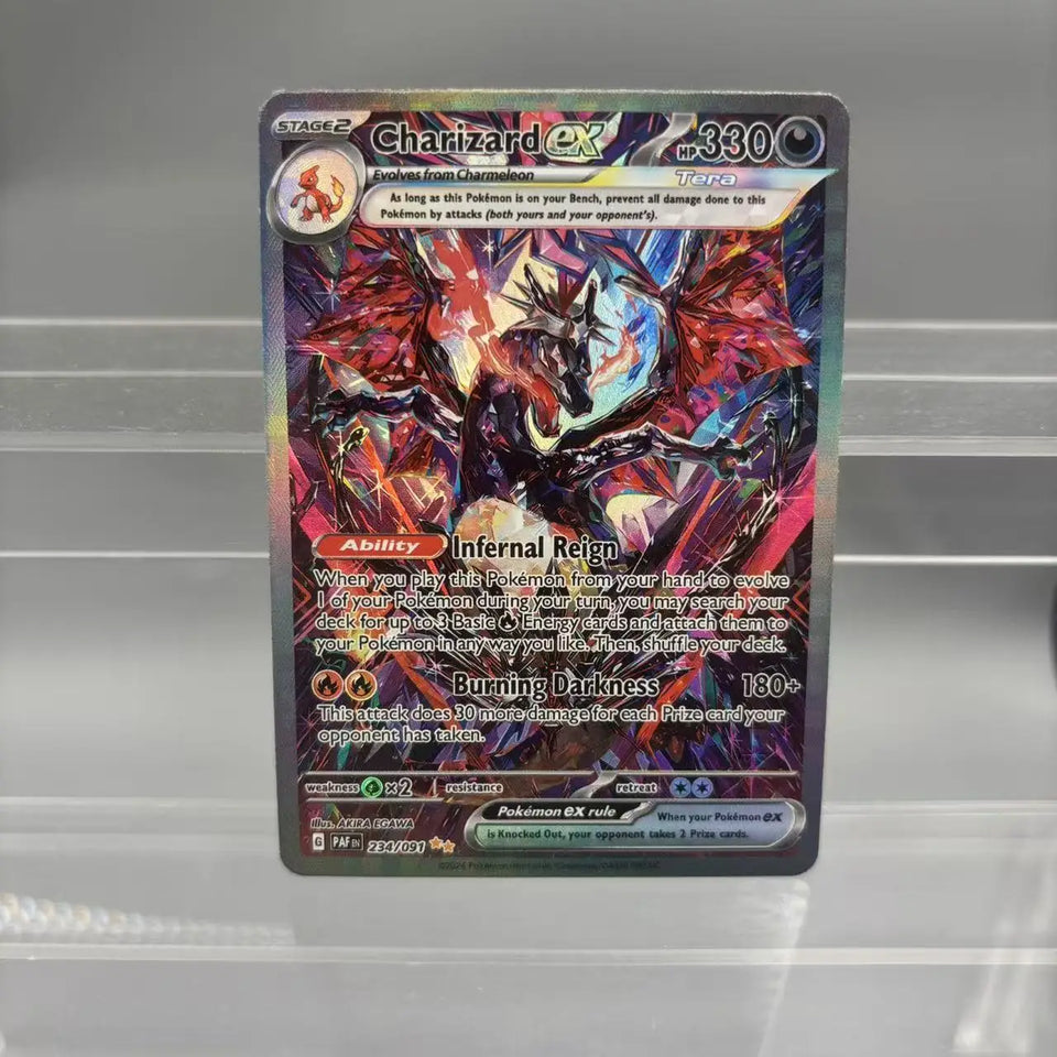 DIY PTCG Collection Cards Charizard Blastoise Venusaur ex Giratina Self Made Single Card Classic Game Anime Card Gift Toy