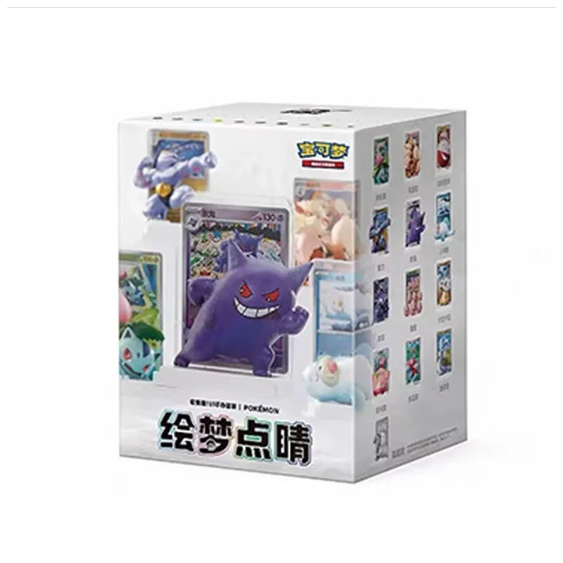 100% Original Pokemon Dream Painting Collection 151 Figure Set Blind Box PTCG 151 lu Game Cards Collected Christmas Toy Gifts