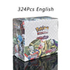 324/360Pcs English Version Pokemon TCG: Scarlet&Violet 151 Prismatic Evolutions Booster Box Pokemon Trade Card 36 Pack Box Gifts