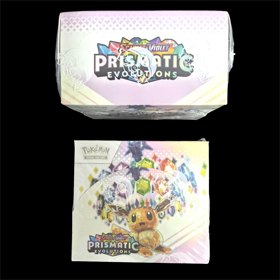 360Pcs/1Box SV8 Pokemon SCARLET VIOLET PRISMATIC EVOLUTIONS ELITE TRAINER English Booster Battle Transaction Collection Card Toy