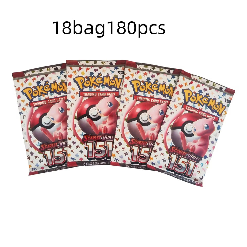 324/360 Pcs/Set Pokemon Card SCARLET&VIOLE 151 Astral radiance Evolutions Ultra Prism English Booster Battle Transaction Card