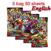 # English Spanish Franch Pokemon Cards Game MEGA EVOLUTION SCARLET&VIOLE 151 Prismatic Booster Battle Transaction Cards