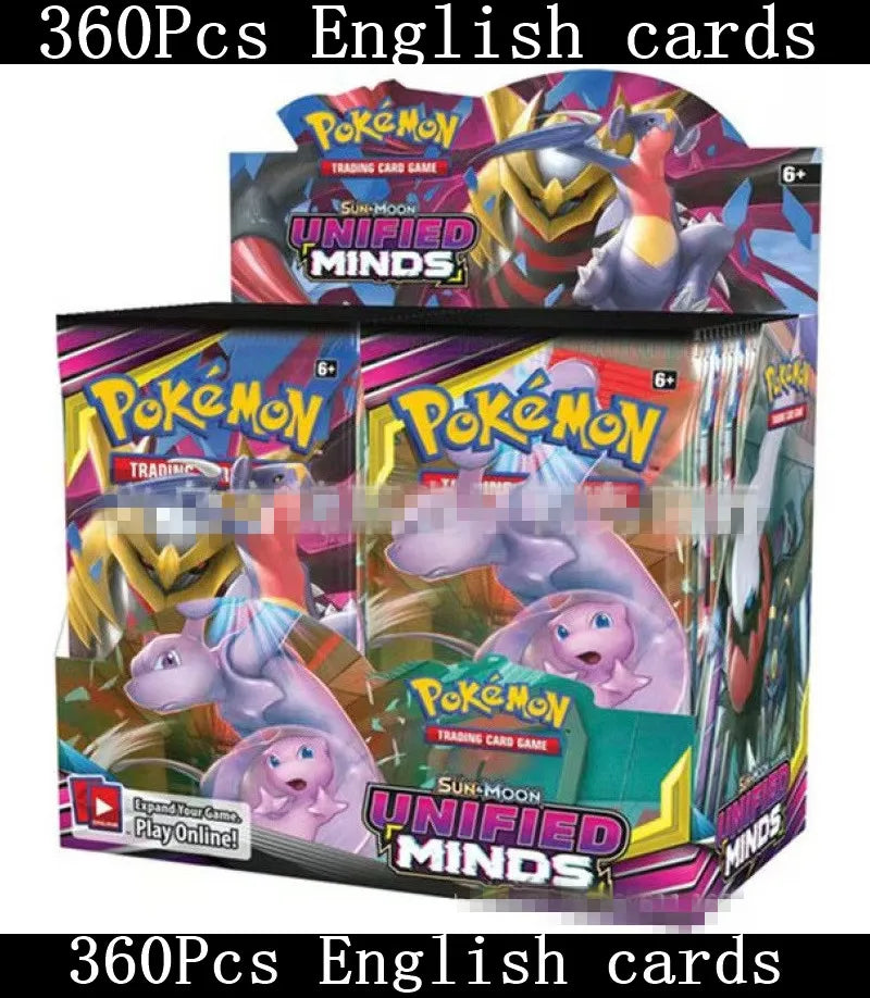 360 Pcs/Set Spanish English French Pokemon Card Brilliant Stars 151 Prismatic Evolutions PALDEAN FATES  Booster Battle Card