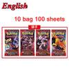 # English Spanish Franch Pokemon Cards Game MEGA EVOLUTION SCARLET&VIOLE 151 Prismatic Booster Battle Transaction Cards