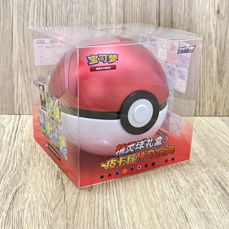 100% Original Pokemon Ball Master Balls Premium Ball Gift Box Pokém0n Cards Ptcg Simplified Chinese Original Pack Children Gifts