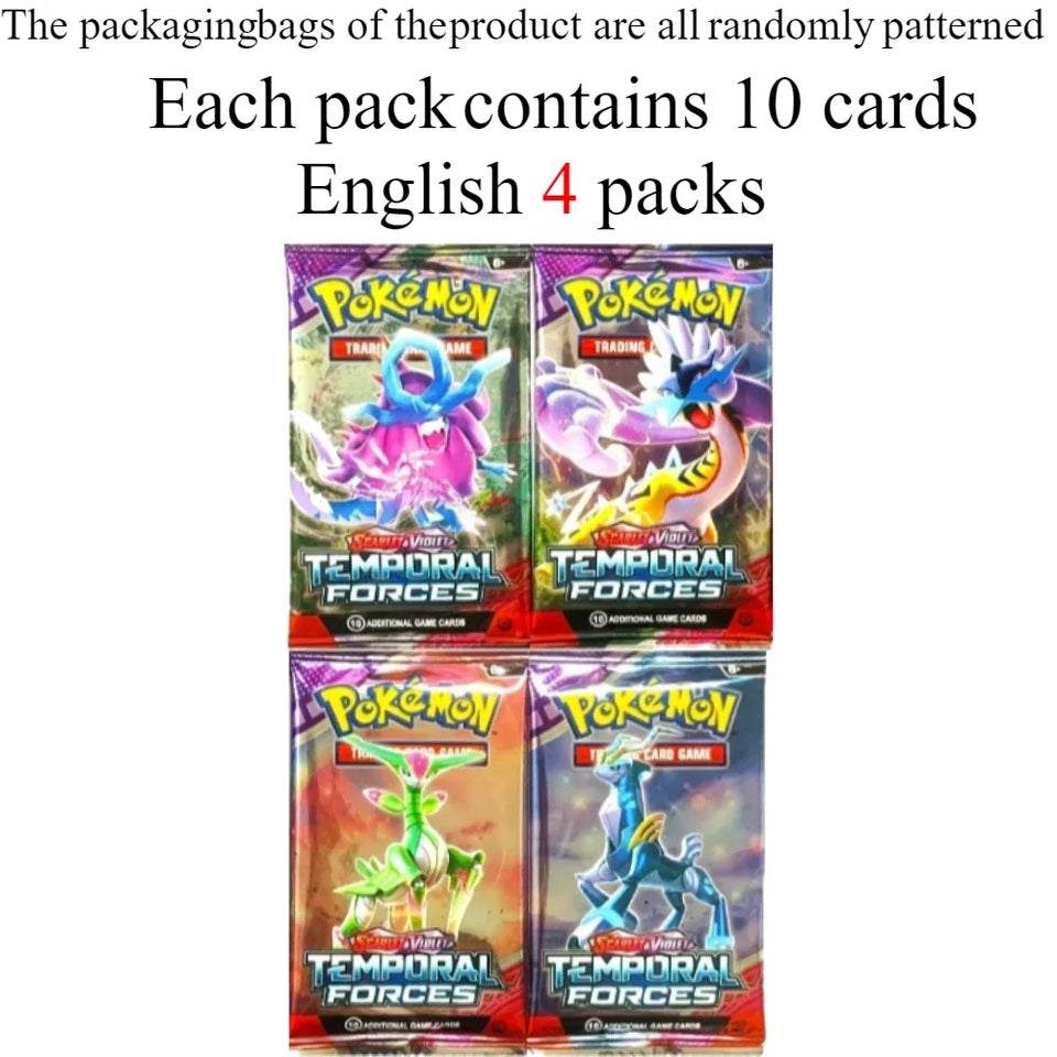 40/360Pcs Box Pokemon Card Scarlet & Violet Prismatic Evolutions English Booster Battle Carte Trading Collection Cards game card