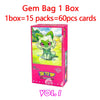 Original Pokemon gempack Cards Vol.3 Vol.2 Vol.1 Trading PTCG Bag Gem Box Deck Ibrahimovic Sprigatito Pikachu Gengar Card Gift