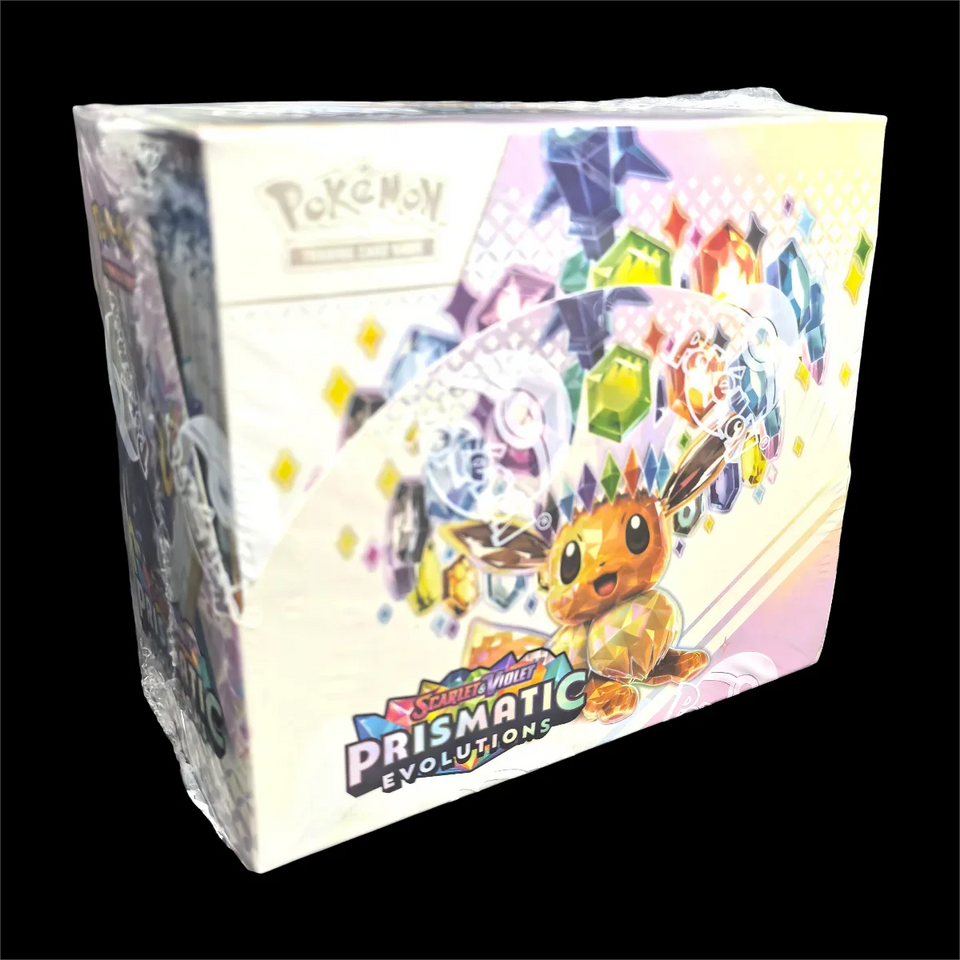 360Pcs/1Box SV8 Pokemon SCARLET VIOLET PRISMATIC EVOLUTIONS ELITE TRAINER English Booster Battle Transaction Collection Card Toy