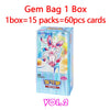 Original Pokemon gempack Cards Vol.3 Vol.2 Vol.1 Trading PTCG Bag Gem Box Deck Ibrahimovic Sprigatito Pikachu Gengar Card Gift