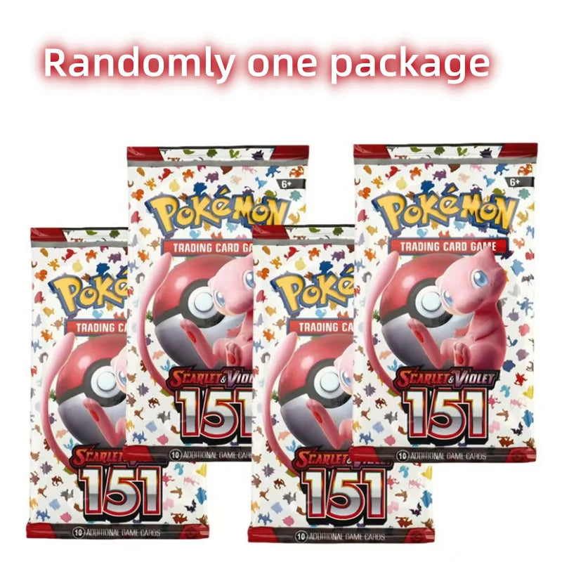 10 Pcs Pokemon Card Prismatic 151 Evolutions English Booster Battle Pokemon Card Game Carte Trading Collection Cards Toys Gifts