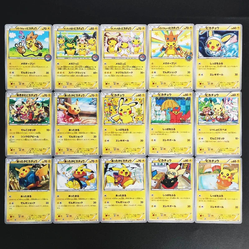 DIY PTCG Pokemon JAPANESE Card SM XY PROMO PIKACHU Magikarp Ooyama RARE Self Made Single Anime Game Collection Cards