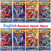 4 Pack Pokemon Cards 151 Team up Sun & Moon Thunder English Trading Card Game Evolutions Booster Collectible Kids Toys Gifts